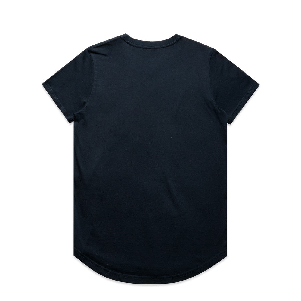 LTN Starry Heart: White Constellation - Navy Curve Tee (Womens)