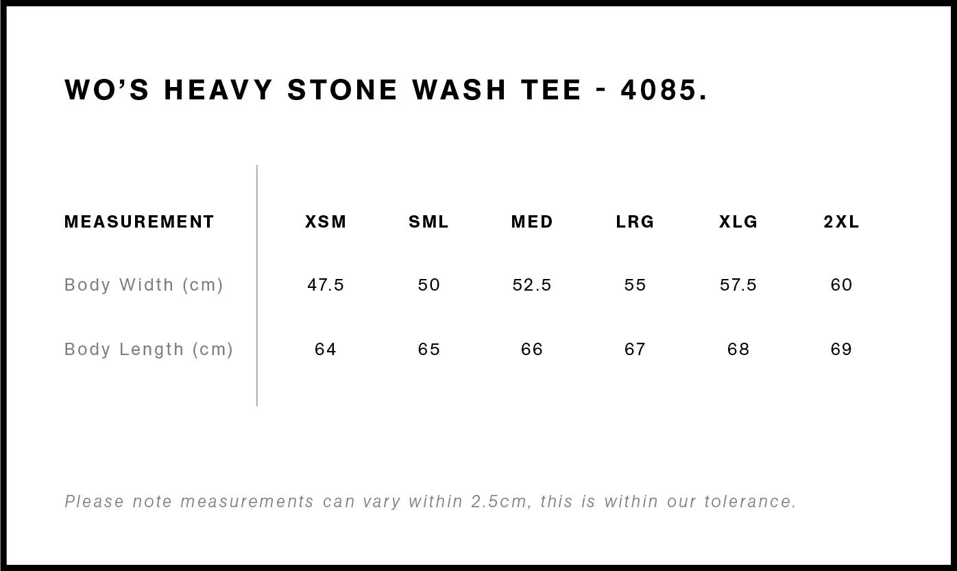 LTN Collection: Light the Nights - Black Stone Wash Heavy Tee (Womens)