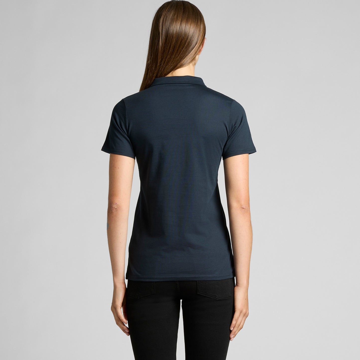 LTN Signature: Womens Polo Tee - Navy