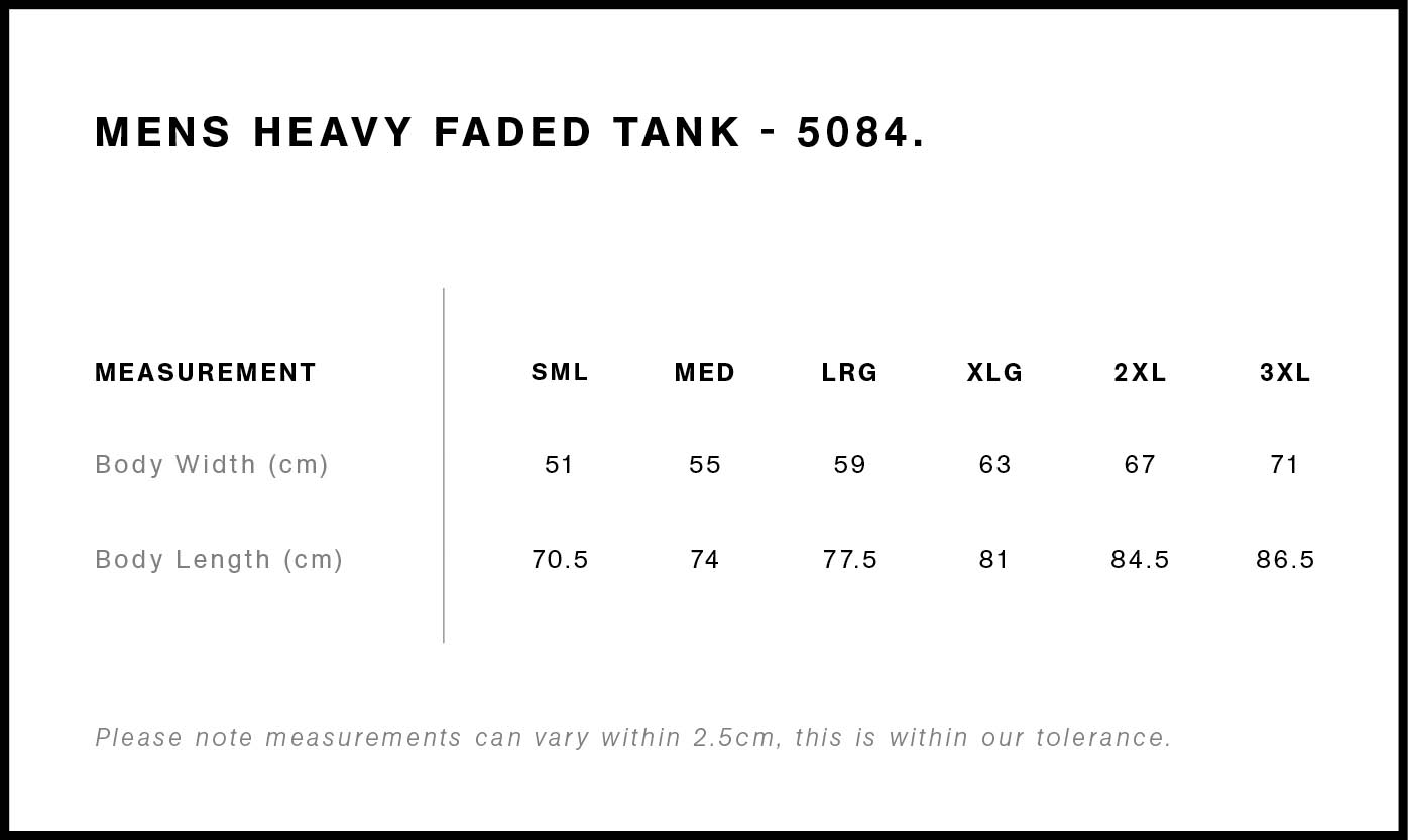 LTN: Skull - Heavy Faded Tank Khaki
