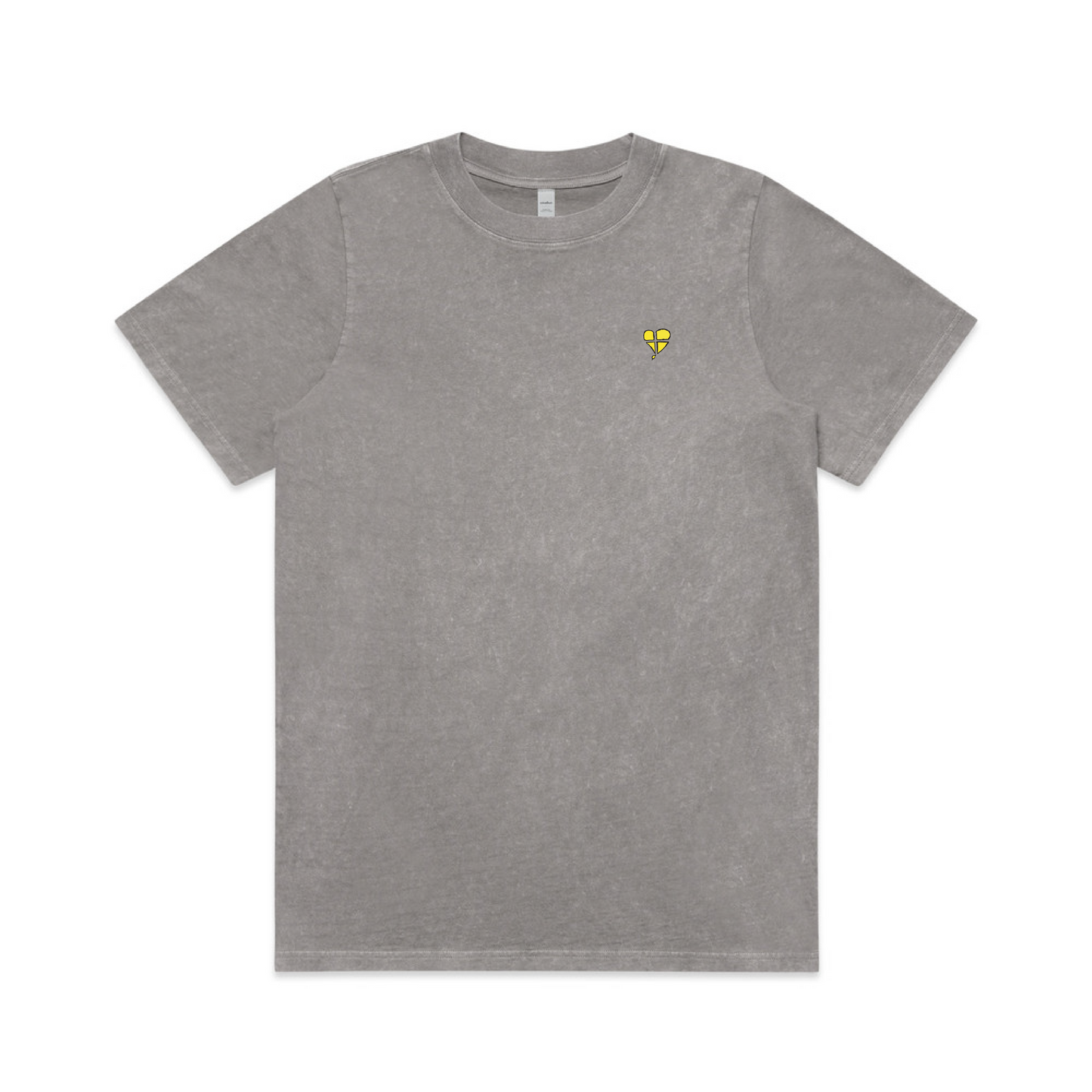 LTN Collection: Light the Nights - Grey Stone Wash Heavy Tee (Womens)