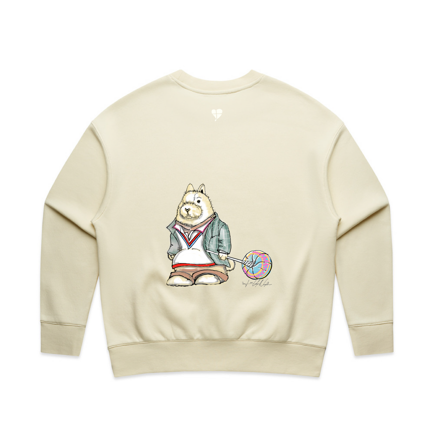 LTN Collection: Rabbit Sweatshirt - Butter (Womens)