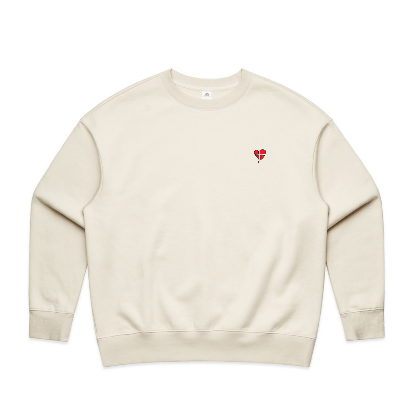 LTN Signature Collection: Heavy Crew Neck Sweatshirt - Ecru