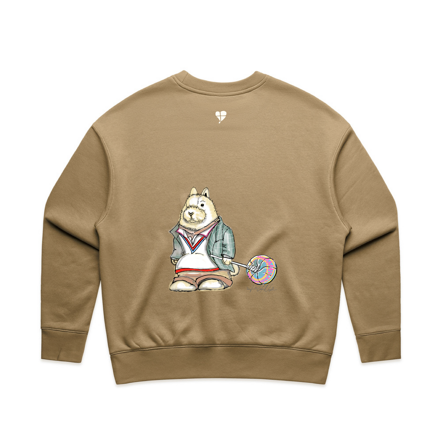 LTN Collection: Rabbit Sweatshirt - Sand (Womens)