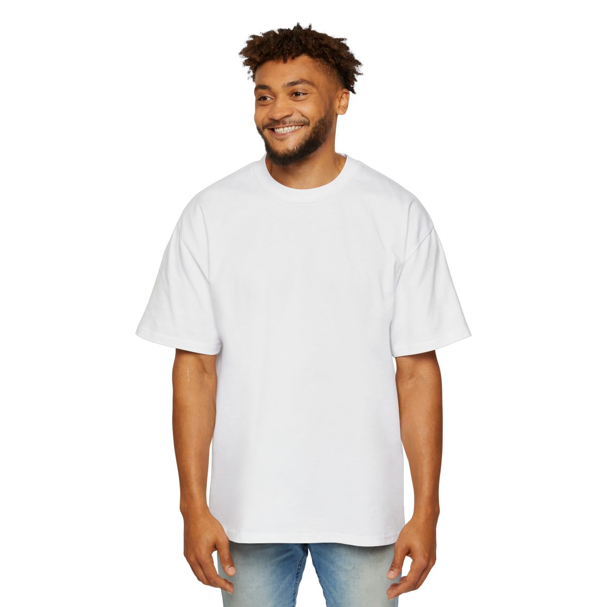 LTN Signature Collection: Oversized Faded Tee White (Mens)