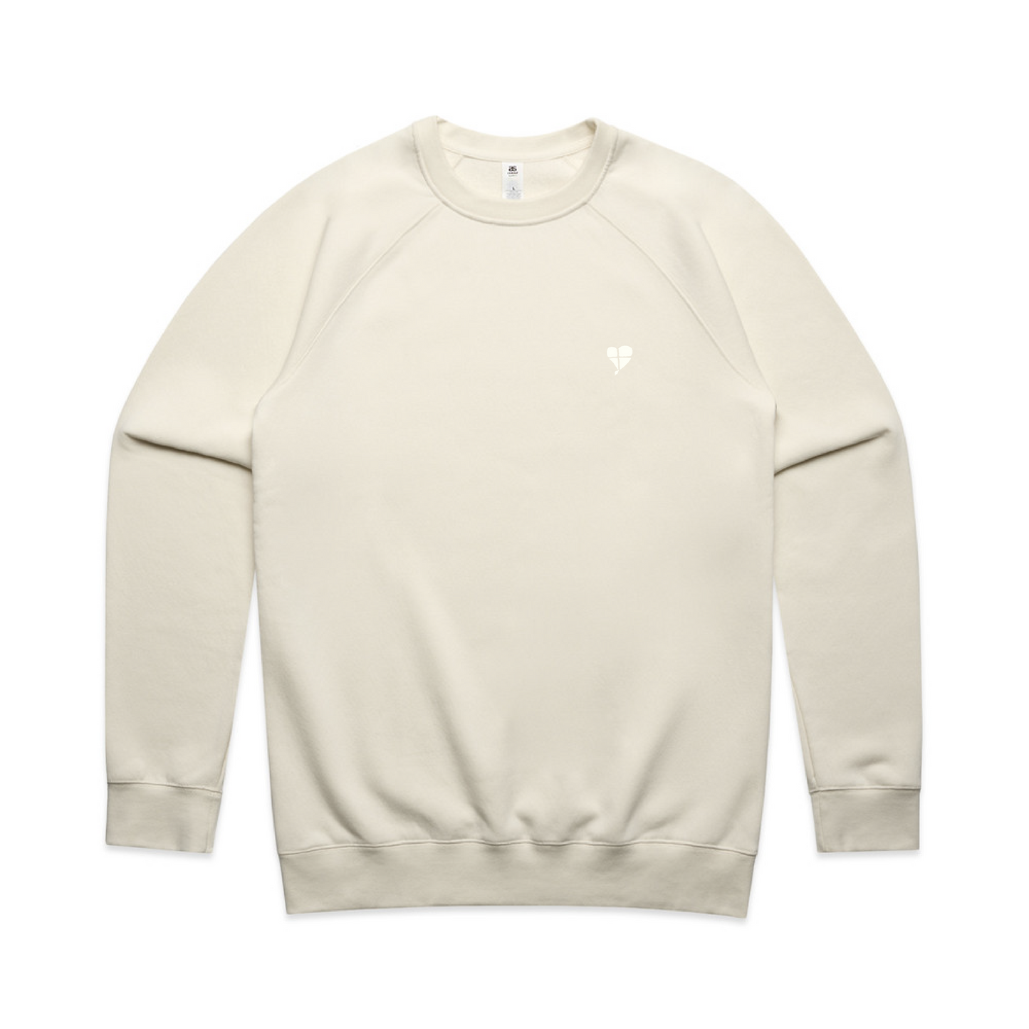 LTN: Japanese Koi Mid-Weight Sweatshirt (Mens) Ecru