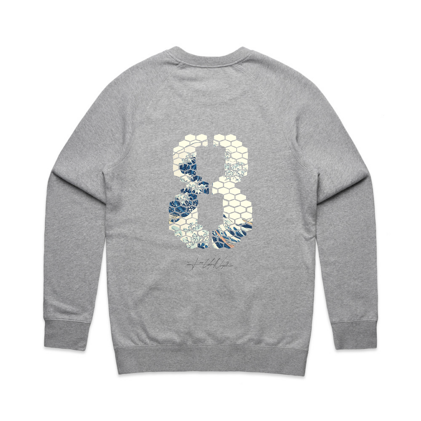 LTN: No.8 Mid-Weight Sweatshirt (Mens) Grey