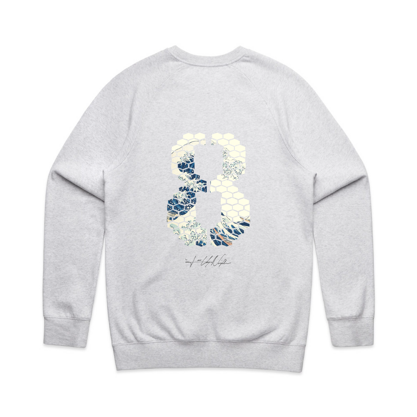 LTN: No.8 Mid-Weight Sweatshirt (Mens) Light Grey