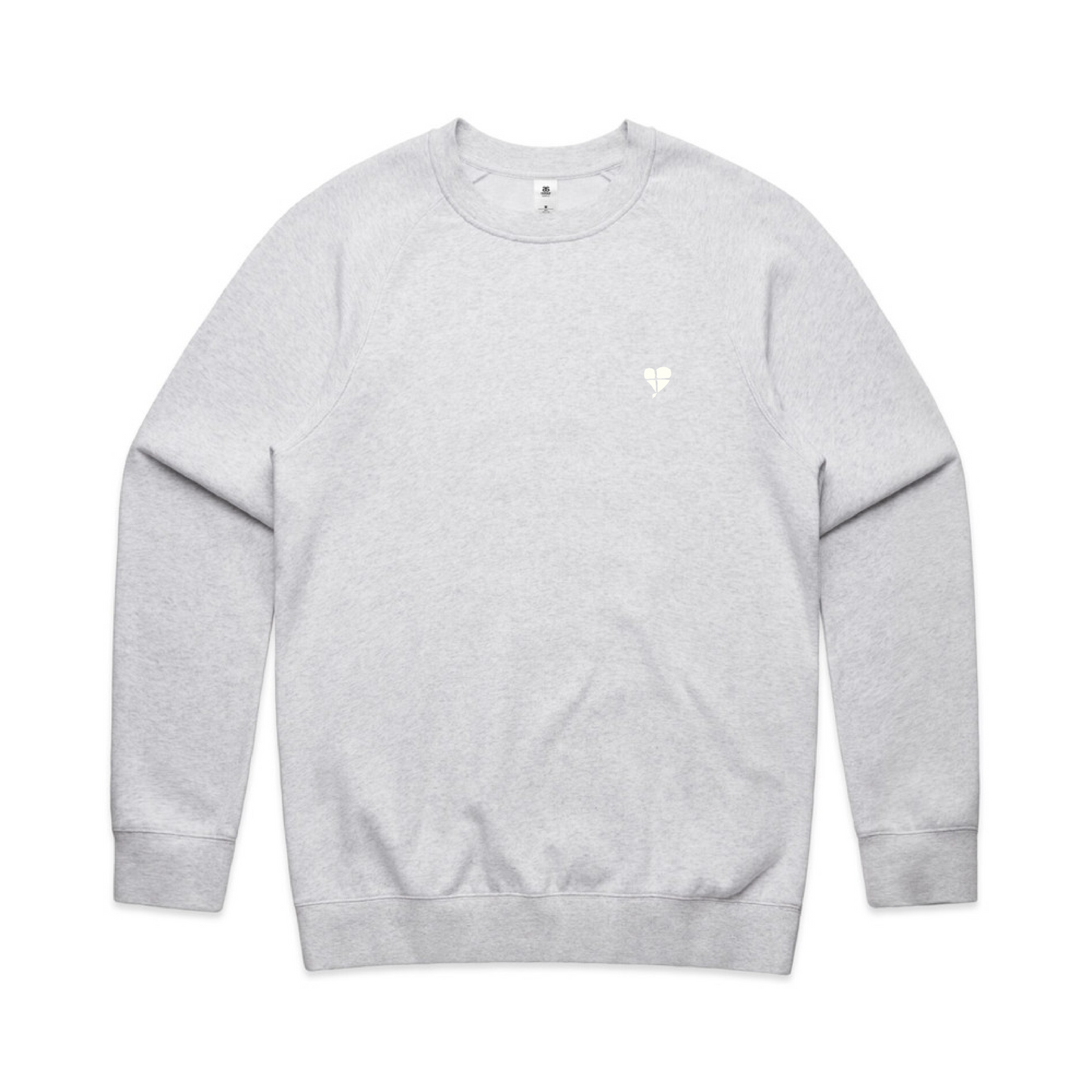 LTN: Japanese Koi Mid-Weight Sweatshirt (Mens) Light Grey