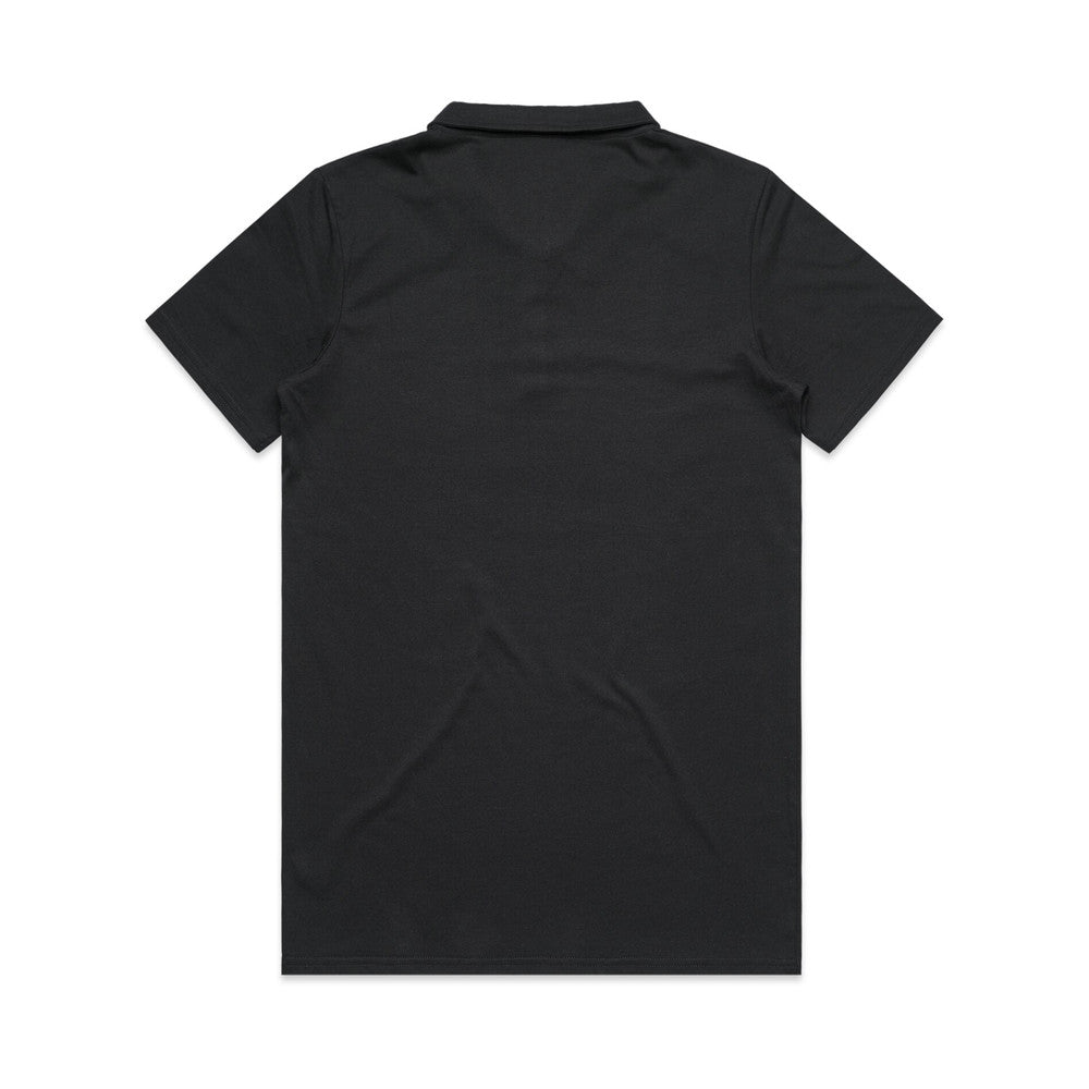 LTN Signature: Womens Polo Tee - Black