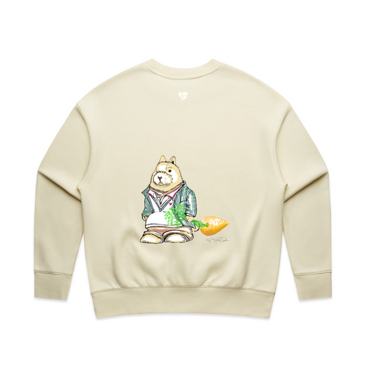LTN Collection: Rabbit Sweatshirt - Butter (Womens)