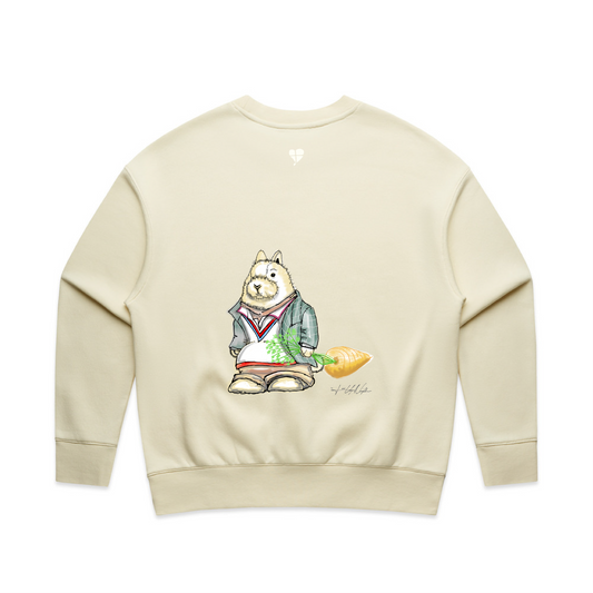 LTN Collection: Rabbit Sweatshirt - Butter (Womens)