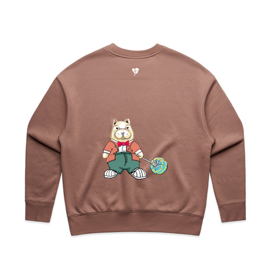 LTN Collection: Rabbit Sweatshirt - Hazy Pink (Womens)