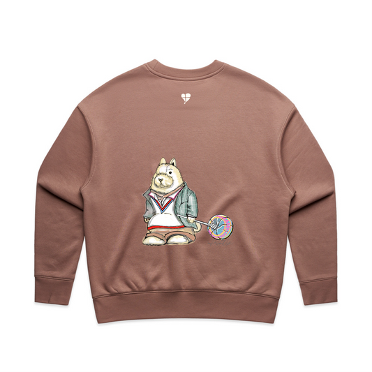 LTN Collection: Rabbit Sweatshirt - Hazy Pink (Womens)