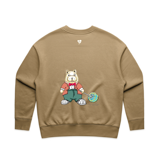 LTN Collection: Rabbit Sweatshirt - Sand (Womens)