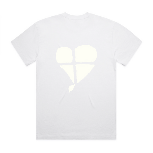 LTN Signature Collection: Oversized Faded Tee White (Mens)