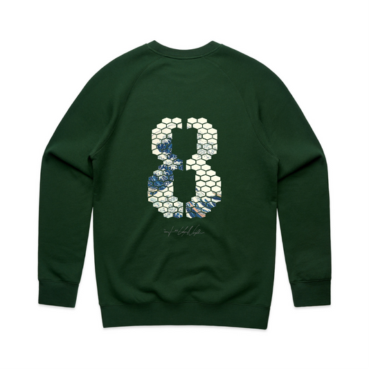 LTN: No.8 Mid-Weight Sweatshirt (Mens) Green