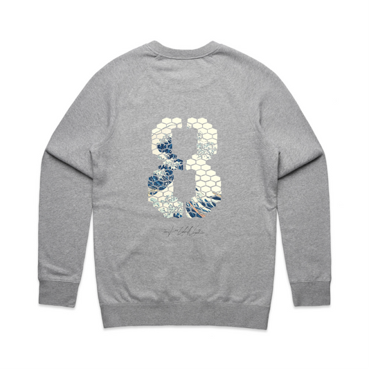 LTN: No.8 Mid-Weight Sweatshirt (Mens) Grey